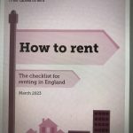 Revised “How to Rent Guide” published by the government